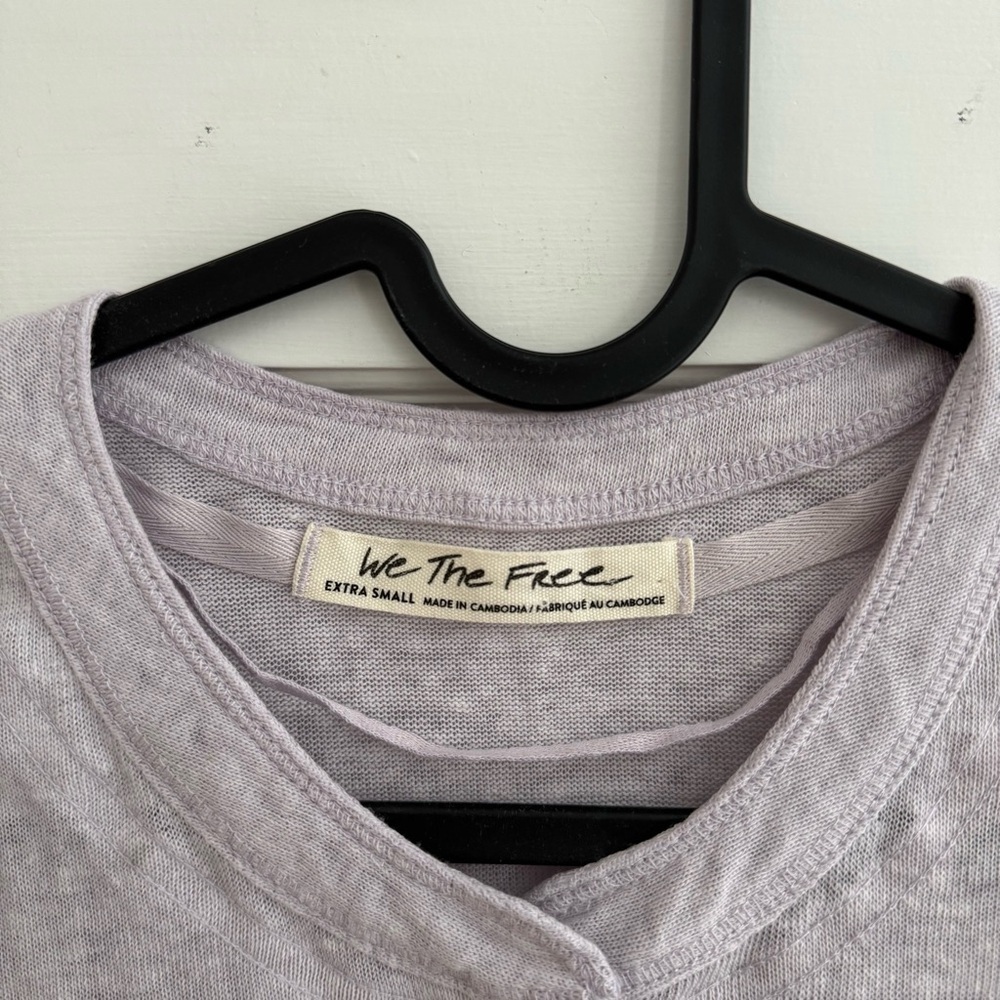 Free People Kia button down tee shirt - Picture 4 of 5